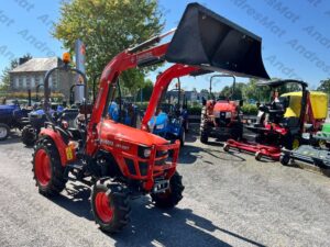 Micro tracteur Kubota  EK1 261 + chargeur frontale